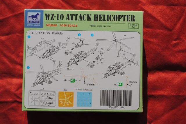 Bronco NB5048 WZ-10 ATTACK HELICOPTER